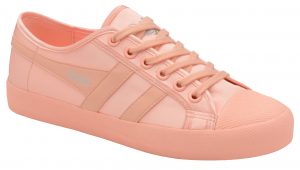 gola coaster neon coral gola neon coaster trainers women's