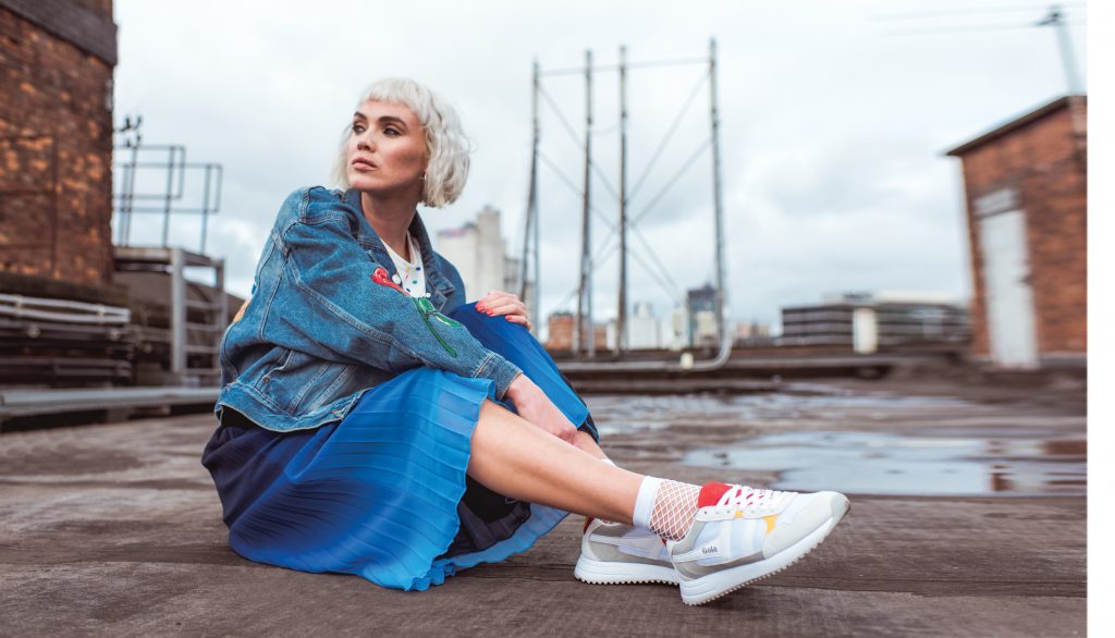 pleated skirt trainers gola
